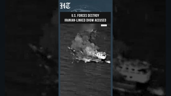 US Destroys Iran-Linked Dhow in Gulf of Oman After Accusing It of Tracking US Warships