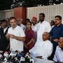 ఇండియా బ్లాక్ కూటమి నేతలు
