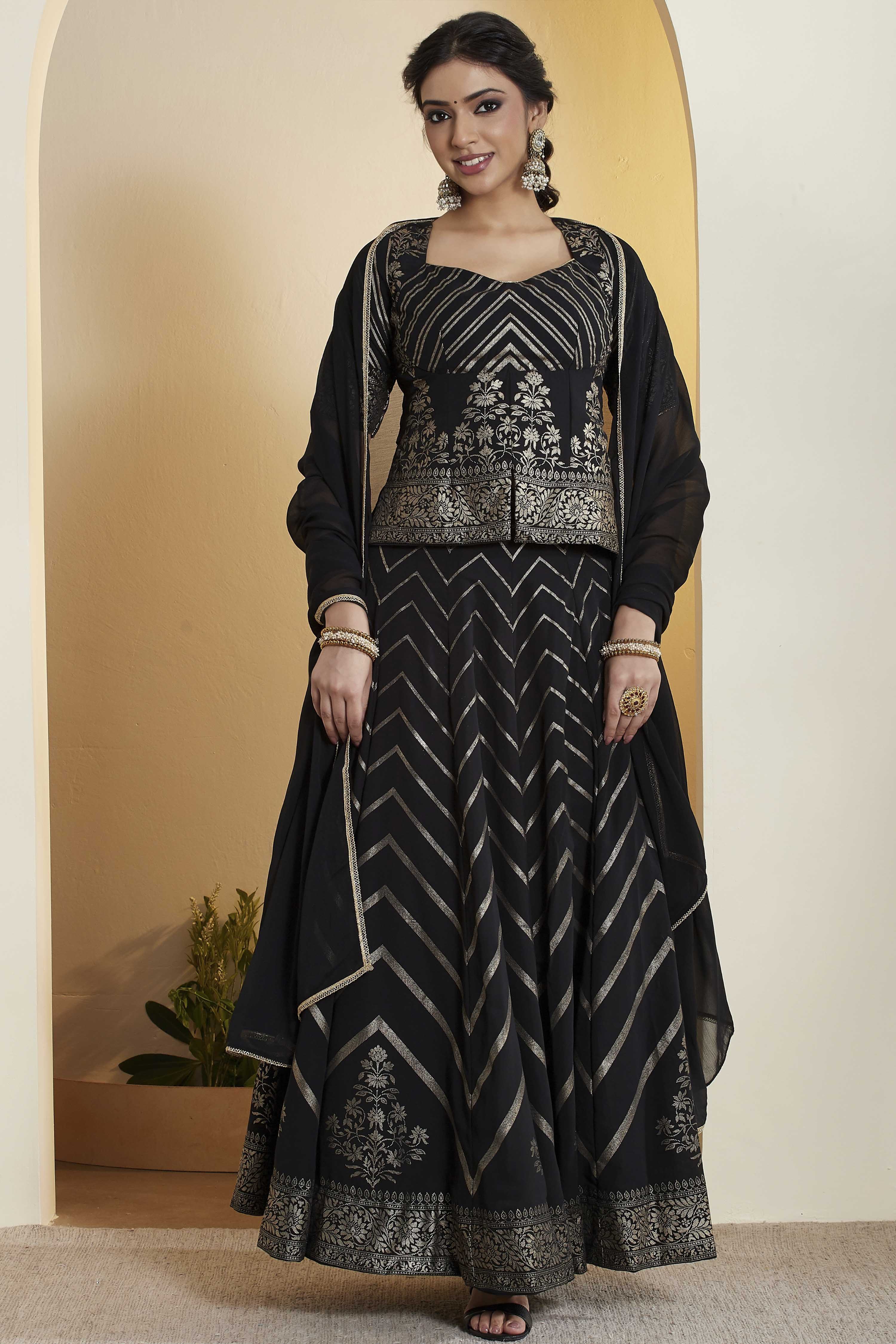 Brocade is having a wonderful moment in festive fashion, particularly in contemporary silhouettes. (BIBA) Brocade is having a wonderful moment in festive fashion, particularly in contemporary silhouettes. (BIBA)