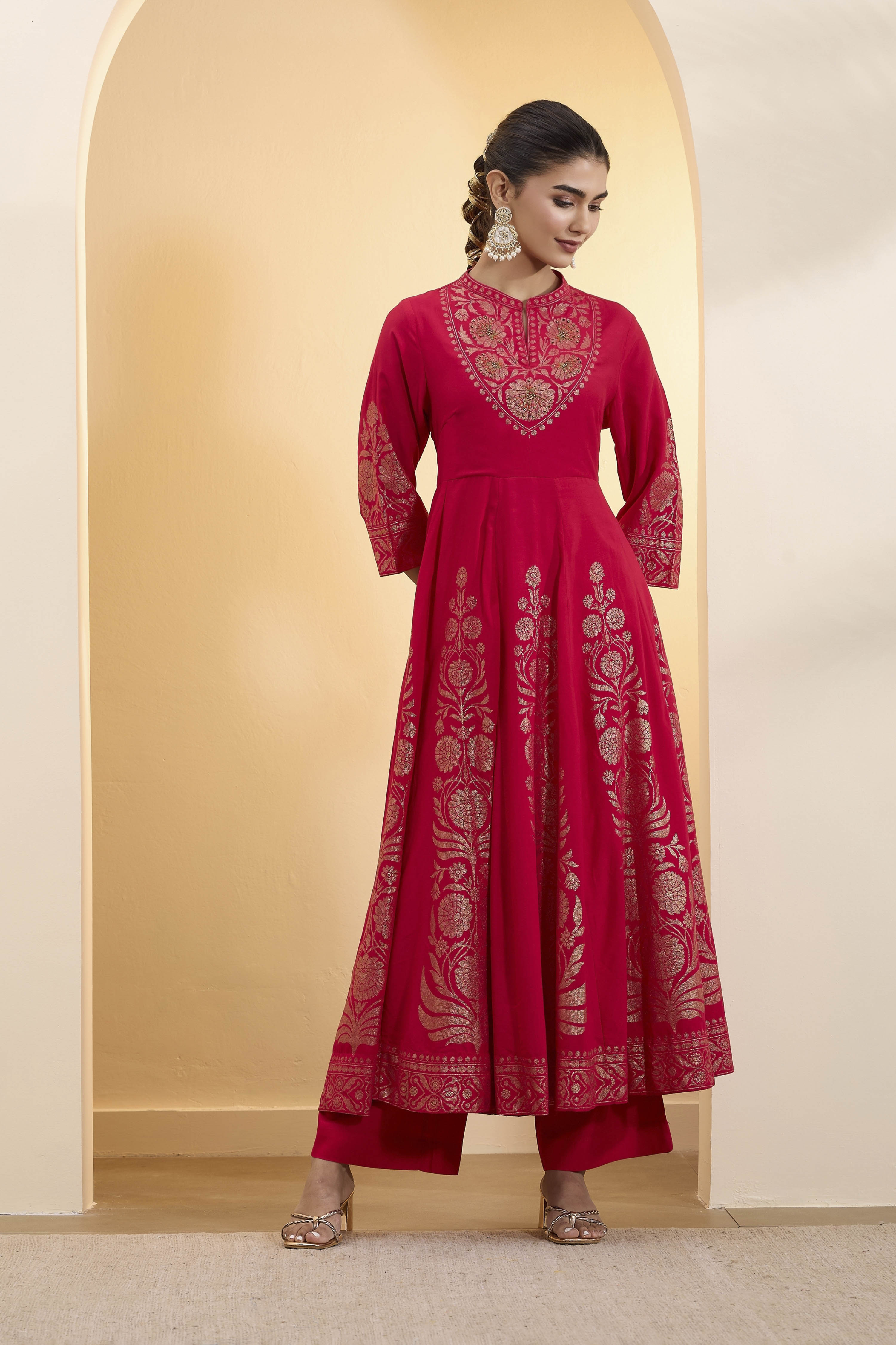 One of the most exciting trends in occasion wear is the growing popularity of fusion silhouettes. (BIBA) One of the most exciting trends in occasion wear is the growing popularity of fusion silhouettes. (BIBA)