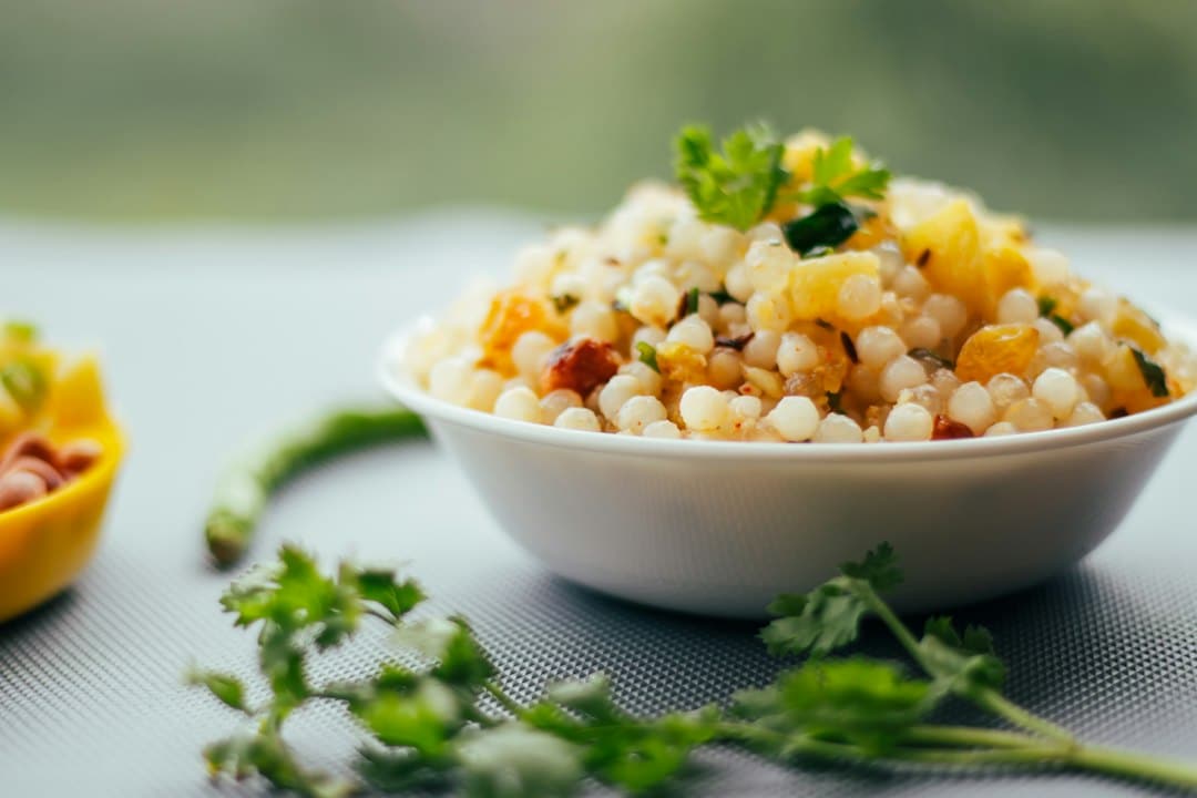 Sabudana is full of starch and contains very little protein and fibre. (Unsplash)