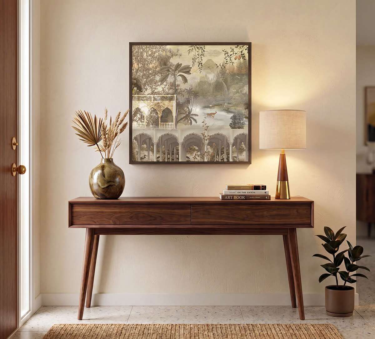 Art inspired by Indian architecture, landscapes, flora and fauna can introduce a distinctive visual language. (India Circus) Art inspired by Indian architecture, landscapes, flora and fauna can introduce a distinctive visual language. (India Circus)