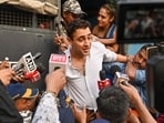 Mumbai Police detained actor Imran Khan among protesters at August Kranti Maidan during demonstrations supporting the CJP protest against CEC Gyanesh Kumar. 