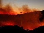 New wildfire reported in California.