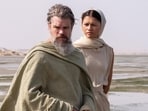 Goddess Athena (Zendaya) appears intermittently, to do sweet nothing, in The Odyssey.