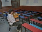 Jagjit Singh Mann, district president of the Government Teachers’ Union, said attendance had been affected across government schools. (HT Photo)