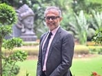 James Abraham, CEO of CEEW during an interview at Leela Palace Hotel in New Delhi. (Sanchit Khanna/ Hindustan Times)