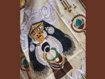 Maa Durga’s imagery comes to life in statement sarees
