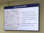 Officials have been asked to complete land demarcation and measurements along both proposed routes within the stipulated period. (HT PHOTO)