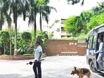 Bomb squads searched the affected schools after the emails came in around 9am and the threats were declared a hoax.