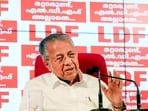 Thiruvananthapuram: Kerala Chief Minister Pinarayi Vijayan speaks during a press conference at the AKG Centre, in Thiruvananthapuram, Tuesday, March 31, 2026. (PTI Photo)(PTI03_31_2026_000055A)