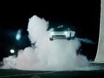 Tesla unveils its long-delayed Roadster nearly a decade after first revealing a next-generation version of its original electric sports ​car, at a launch event in Waco, Texas, US, on October 15, 2026, in this still image taken from a handout video.  Tesla/Handout via REUTERS  THIS IMAGE HAS BEEN SUPPLIED BY A THIRD PARTY.  NO RESALES. NO ARCHIVES. MANDATORY CREDIT.
