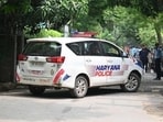 Vehicle owners must refrain from bending number plates, altering registration numbers, affixing unauthorised stickers or covering plates in a manner that obstructs the visibility of registration details, police said. (HT File)