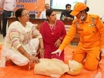 Women from self-help groups in Gautam Budh Nagar are being trained as first responders, with sessions covering fire safety, life-saving skills and disaster preparedness.