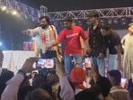 On Wednesday night when the garba event was underway, members of right wing outfits, Bajrang Dal and Vishwa Hindu Parishad (VHP), reached the venue and barged on the stage. 