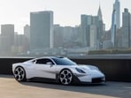 The new Porsche Mission S revealed in New York.