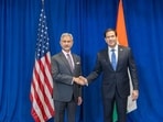 External affairs minister S Jaishankar and US Secretary of State Marco Rubio at UNGA.