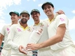 The quartet of Josh Hazlewood, Nathan Lyon, Mitchell Starc and Pat Cummins.