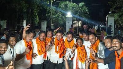ABVP won seven of 13 universities in Odisha’s student union elections