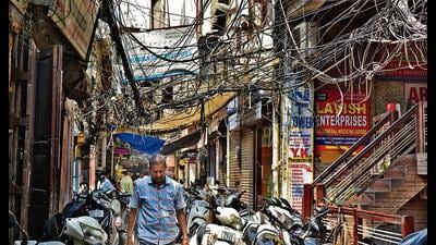 Chief engineer Jagdev Singh Hans said the work in the West circle had been completed. (HT) Chief engineer Jagdev Singh Hans said the work in the West circle had been completed. (HT)