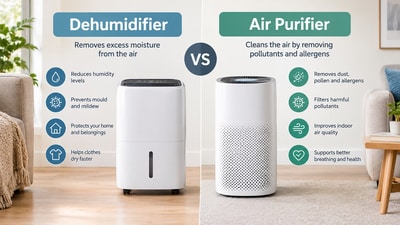 Air purifier vs dehumidifier, which one should you pick? (HT)