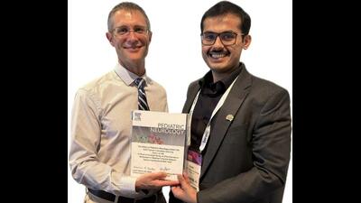 Dr Lal received the distinction at the 2026 Child Neurology Society meeting in Montreal, Quebec, Canada, on Friday. (HT Photo)