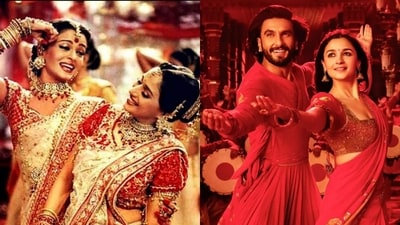Bollywood celebrating Durga Puja