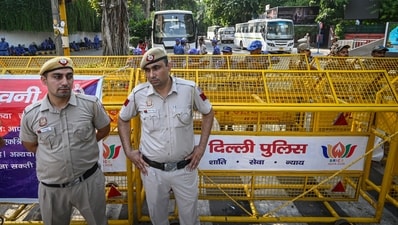 Earlier this week, the Union government decided to “de-notify” Jantar Mantar as a protest site in the national capital. (HT File Photo/Sanchit Khanna) Earlier this week, the Union government decided to “de-notify” Jantar Mantar as a protest site in the national capital. (HT File Photo/Sanchit Khanna)
