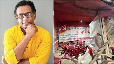 বামেদের বুকস্টল ভাঙচুর করা নিয়ে পোস্ট কমলেশ্বর মুখোপাধ্যায়ের। বামেদের বুকস্টল ভাঙচুর করা নিয়ে পোস্ট কমলেশ্বর মুখোপাধ্যায়ের।