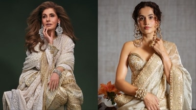 (L-R) Dimple Kapadia and Taapsee Pannu (Instagram) (L-R) Dimple Kapadia and Taapsee Pannu (Instagram)