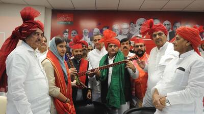 SP chief Akhilesh Yadav described the influx as the beginning of a larger shift. (HT)