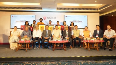 WPU-GOA inaugurated doctoral programmes aimed at nurturing research, critical thinking and innovation. Academic, government and industry leaders stressed the need for cross-disciplinary teamwork to address societal challenges. WPU-GOA inaugurated doctoral programmes aimed at nurturing research, critical thinking and innovation. Academic, government and industry leaders stressed the need for cross-disciplinary teamwork to address societal challenges.
