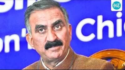 Sukhu said that guided by a clear policy vision, his government had taken several systemic decisions which had been appreciated even at the national level. (HT File) Sukhu said that guided by a clear policy vision, his government had taken several systemic decisions which had been appreciated even at the national level. (HT File)