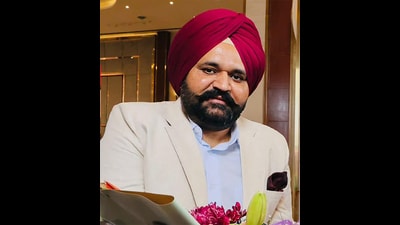 This was Rajbir Singh Ghuman’s first appearance before CBI after being summoned twice since the October 5 FIR. (HT) This was Rajbir Singh Ghuman’s first appearance before CBI after being summoned twice since the October 5 FIR. (HT)