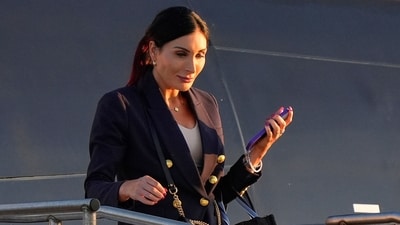 Laura Loomer has expressed interest in becoming Trump's next press secretary after Katie Zacharia's exit. (AP) Laura Loomer has expressed interest in becoming Trump's next press secretary after Katie Zacharia's exit. (AP)