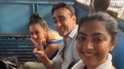 Imran Khan, Lekha Washington and Zayn Marie Khan were detained in Mumbai. Imran Khan, Lekha Washington and Zayn Marie Khan were detained in Mumbai.