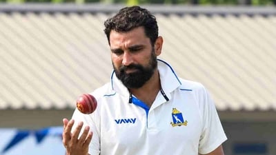 Mohammed Shami was once again among wickets (PTI)