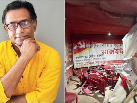 বামেদের বুকস্টল ভাঙচুর করা নিয়ে পোস্ট কমলেশ্বর মুখোপাধ্যায়ের। 