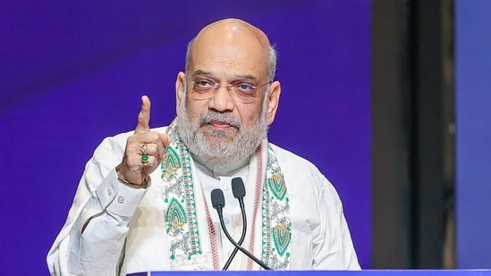 Union Home Minister Amit Shah had earlier hosted victims of Naxal violence at his residence in New Delhi and assured them of the government’s support. (@PIBHomeAffairs X)