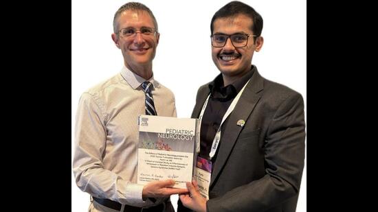 Dr Lal received the distinction at the 2026 Child Neurology Society meeting in Montreal, Quebec, Canada, on Friday. (HT Photo)