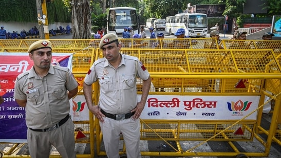 Earlier this week, the Union government decided to “de-notify” Jantar Mantar as a protest site in the national capital. (HT File Photo/Sanchit Khanna)