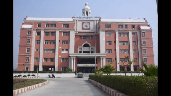 PRSU campus in Prayagraj. (HT FIle)