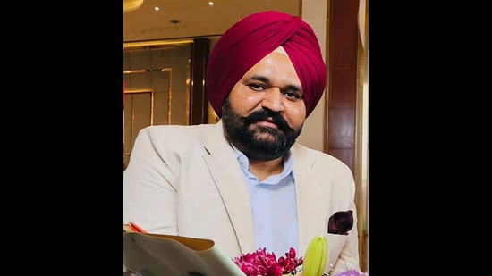 This was Rajbir Singh Ghuman’s first appearance before CBI after being summoned twice since the October 5 FIR. (HT)