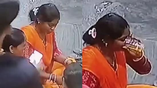 A viral video shows four people drinking alcohol inside a hospital in Bihar's Darbhanga. Police is investigating the incident,