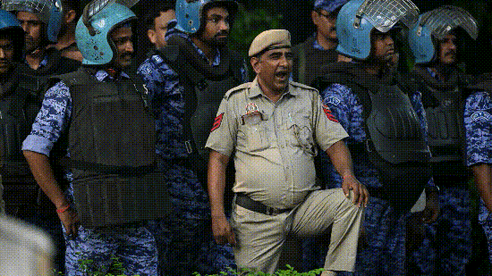 CJP protest LIVE updates: Abhijeet Dipke announced a Tiranga Yatra after his co-convenors, Saurav Das and Ashutosh Ranka, were arrested on Tuesday morning. (Agencies/HT Photo)