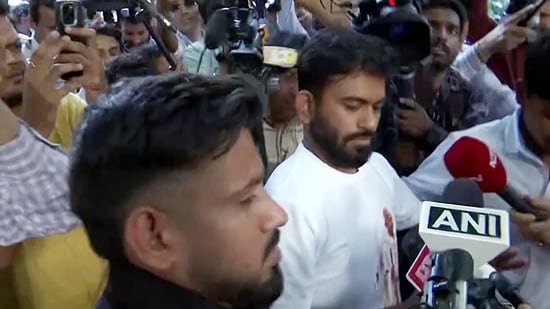 Abhijeet Dipke was detained by Delhi Police on Friday while he was on way to CP. (PTI)