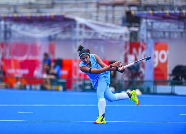 Forward striker Navneet Kaur says they’ve been practising their defense strategies over and over again. (ASIAN HOCKEY FEDERATION) Forward striker Navneet Kaur says they’ve been practising their defense strategies over and over again. (ASIAN HOCKEY FEDERATION)