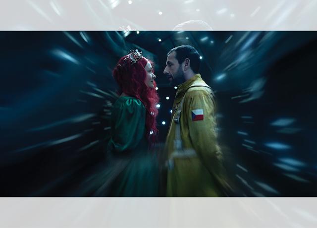 Lenka (Carey Mulligan) is stuck as a secondary character in Jakub’s emotional orbit in Spaceman. Lenka (Carey Mulligan) is stuck as a secondary character in Jakub’s emotional orbit in Spaceman.