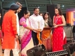 Dandiya festival brings festive cheer to Chhatrasal Stadium