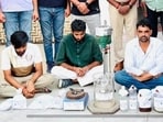 A government doctor was among three arrested after Rajasthan ANTF raided